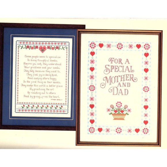 Gloria and Pat Its The Thought That Counts Counted Cross Stitch Patterns - Picture 6 of 12